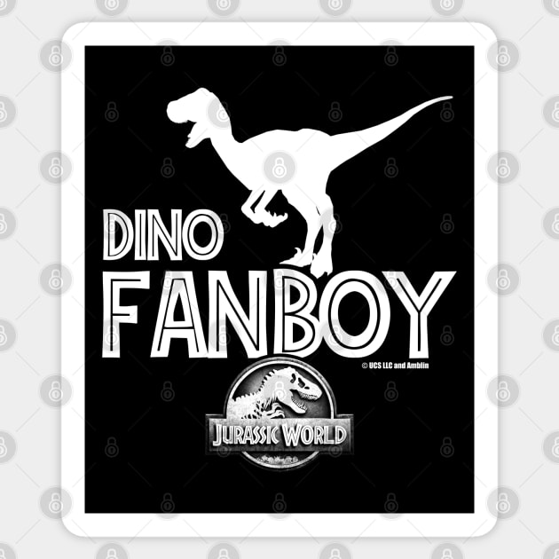 Dino Fanboy - Jurassic World Sticker by TMBTM